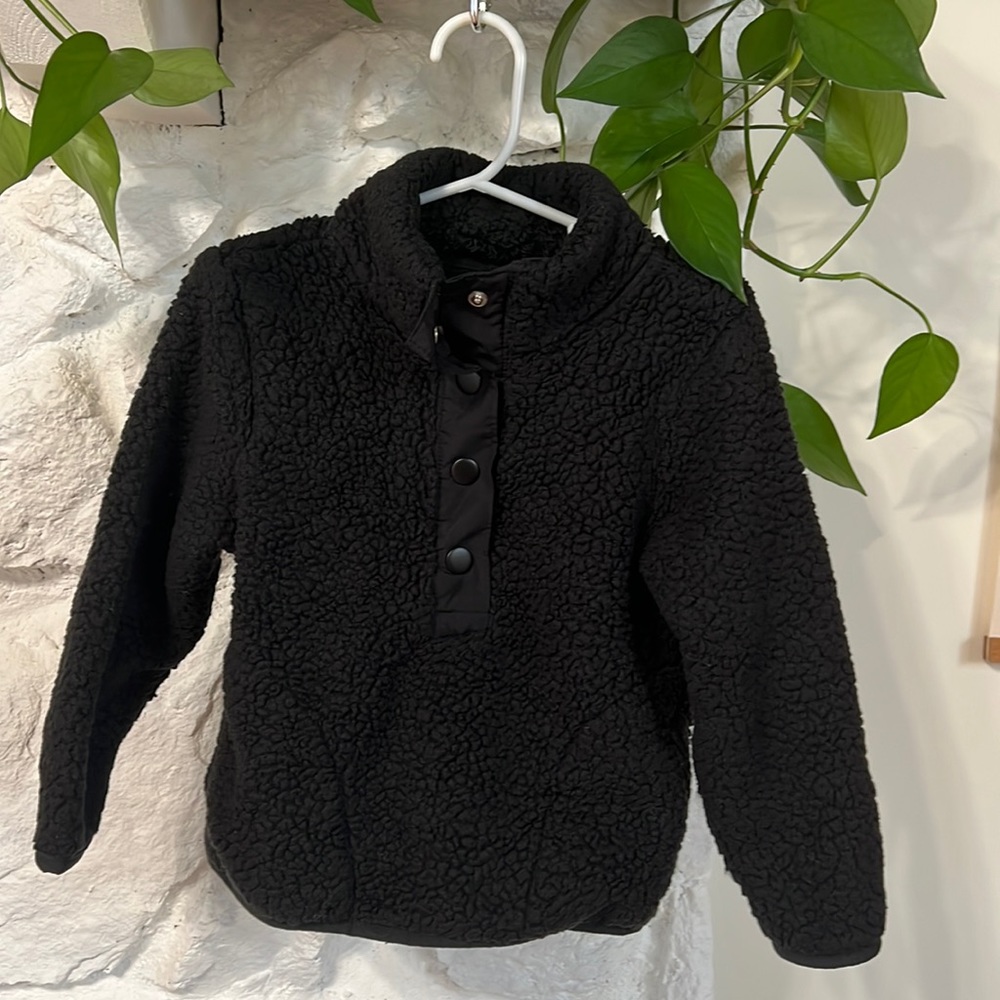 Toddler Sherpa Pullover Jacket 3T
